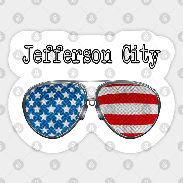 AMERICA PILOT GLASSES JEFFERSON CITY Sticker by SAMELVES